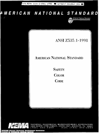 Ansi Z535 1 1998 Pdf