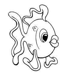 These coloring pages are free. Print Download Cute And Educative Fish Coloring Pages