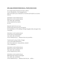 Lirik Lagu Sahabat Selamanya 101,596 views, added to favorites 1,210 times. lirik lagu sahabat selamanya