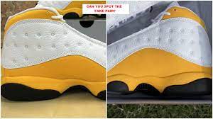 How To Spot & Identify The Fake Air Jordan 13 Del Sol
