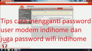Oleh karena itu sobat wajib menproteksi dan mengamankan wifi sobat agar hanya sobat yang memakainya. Cara Ganti Password Modem Indihome Dan Juga Password Wifi Indihome Youtube