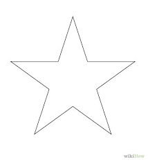 How To Draw A Perfect Star Drawing Stars Star Template Star Diy