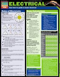 Electrical Tri Fold Laminated Chart Buy Online In Uae