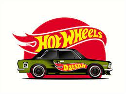 Hot Wheel Datsun Wagon Art Print By Faizalpeyjal In 2021 Hot Wheels Datsun Wagon