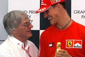Die familie bleibt sich treu. Michael Schumacher Bernie Ecclestone Kritisiert Den Formel 1 Weltmeister Gala De