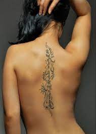 The Woman Back Tattoo Is One Of The Locations Of The Most Requested Body The Back Allows The Widest Possible A Back Tattoo Back Tattoo Women Tattoos For Women