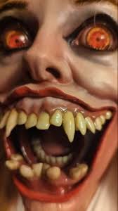 Latex mask of Amy from Fright Night by Matt McNeil.