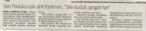 Senarai Keratan Akhbar Tahun 2018 Keratan Ini Hanya Terdapat Di Dalam Versi Bahasa Melayu 193 23 Disember 2018 L Dewan Rakyat Belum Terima Dokumen Bertulis Dewan Rakyat Sehingga Kini Belum Menerima Notis Atau Surat Daripada Ahli Parlimen