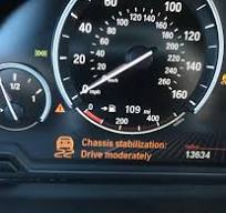 Chassis Stabilization, Drive Moderately" warning | BMW Forum ...