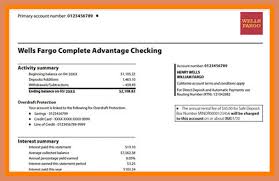 Fake Bank Statement Generator Statement Template Bank Statement Business Template