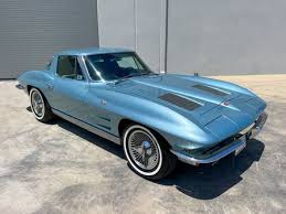 Image result for Silver Blue 1963 Corvette