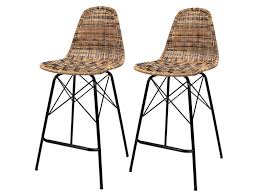 Assise et dossier ergonomique incliné pour un confort optimale. Tabouret Bar 63