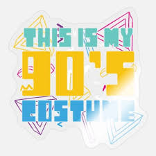 Weitere ideen zu 90er jahre mottoparty, mottoparty, 80er party. Suchbegriff 90er Mottoparty Sticker Online Shoppen Spreadshirt