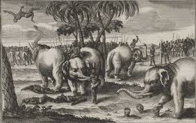 Broadsheet: “Graphic Story of Elephants ...