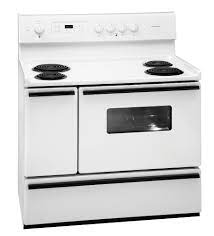 new frigidaire white 40 freestanding inch electric range ffef4015lw double oven kitchen island trash can