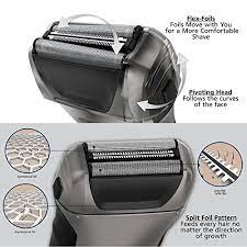 Get a consistent shave with the wahl lifeproof shaver. Wahl Smart Shave Rechargeable Lithium Ion Wet Dry Water Proof Foil Shaver For Men Smartshave Technology For Shaving Professional Barber Clippers