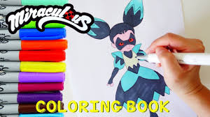 Check spelling or type a new query. Miraculous Ladybug And Cat Noir Coloring Book Pages Manon As Puppetteer Kids Art Youtube