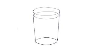 Download, print, and cut out template. How To Draw Glass My How To Draw