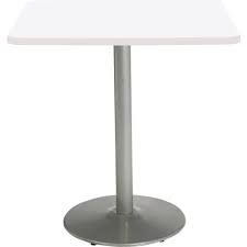Counter height tables 36x36x36 box. Kfi 36 Square Counter Height Restaurant Table White Table Silver Base B2276811 Globalindustrial Com