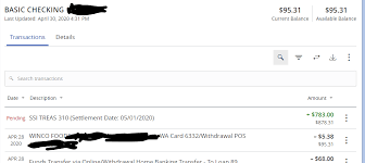 Has Anyone With Ssi Social Security Disability Received Their In Bank Deposit My Disability Deposit Has Shown But Still No Stimulus Check 4 30 2020 4 30pm Stimuluscheck