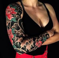 Japanese tattoo sleeve by @fibs_.#japaneseink #japanesetattoo #irezumi #tebori #colortattoo #colorfultattoo #cooltattoo #largetattoo #armtattoo koi is a japanese word for carp. Japanese Ink Su Instagram Japanese Tattoo Sleeve By A Canino Japaneseink Japanesetattoo I Sleeve Tattoos For Women Japanese Tattoo Women Japanese Tattoo