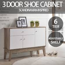 Maybe you would like to learn more about one of these? Cevo 3 Doors Shoes Cabinets Console Table Furniture Home Living Furniture Shelves Cabinets Racks On Carousell
