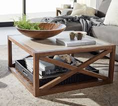 Grove Square Coffee Table Pottery Barn Square Coffee Table Decor Square Coffee Tables Living Room Coffee Table Square