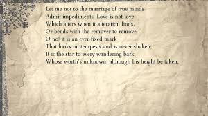 Shakespeare Sonnet 116 Let Me Not To The Marriage Of True Minds Shakespeare Sonnets Sonnets How To Memorize Things