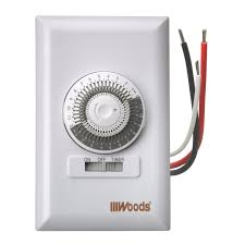 Woods Programmable In Wall Timers