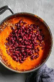 Afghan Kidney Bean Curry Lubya Recipe Beans Curry Food Vegetarian Dishes
