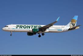 n712fr frontier airlines airbus a321 211 wl airbus airlines frontier pinterest