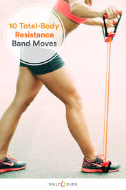 When you're pushing against it during an exercise, your muscles have to while you can use resistance bands for a whole body workout, they're especially great at shaping the legs and booty. another perk of using. 10 Resistance Band Exercises To Build Total Body Strength
