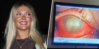 Woman, 23, Fights Parasitic Eye Infection After Swimming In Contacts