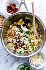 Easy Couscous With Sun Dried Tomato And Feta Foodiecrush Com Couscous Recipes Easy Healt Simple Couscous Recipes Vegetarian Recipes Easy Couscous Recipes