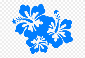Hawaiian dancers stroke pack premium. Blue Hibiscus Pattern Clipart Hawaiian Flower Vector Free Transparent Png Clipart Images Download