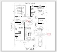 Three Bedroom Low Budget House Plans