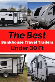 Finding and choosing lightweight travel trailers under 2000 pounds can be quite a challenging task. Best Bunkhouse Travel Trailers Under 30 Ft Rv Expertise Travel Trailer Best Travel Trailers Bunkhouse Travel Trailer