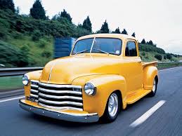 Image result for Chrome Yellow 1953 GMC Truck