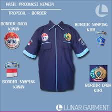 Entdecke rezepte, einrichtungsideen, stilinterpretationen und andere ideen zum ausprobieren. Hasil Produksi Kemeja Tropical Bordir Lunar Garment Indonesia