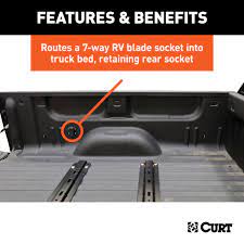 It is a string of wires or cables that transmit energy or electricity. Curt 7 Custom Wiring Harness Extension Adds 7 Way Rv Blade To Truck Bed 56071 Ron S Toy Shop
