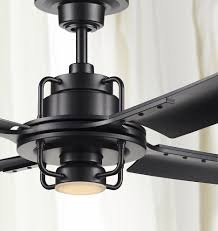 Peregrine Industrial Led Ceiling Fan Rejuvenation In 2020 Led Ceiling Fan Industrial Ceiling Fan Modern Ceiling Fan