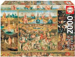 It has been housed in the museo del prado in madrid, spain since 1939. Educa 18505 Hieronymus Bosch Der Garten Der Luste 2000 Teile Puzzle