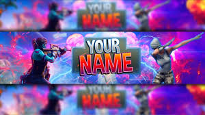 Download free fortnite youtube banner. 100 Free Fortnite Channel Art Banner Template Photoshop Youtube