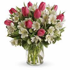 Of course, for such an important occasion, only the freshest, most amazing flowers will do. Treasured Pink Tulip Bouquet At Send Flowers