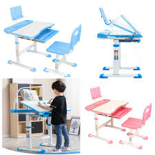 Ebay Sponsored Children S Desk Chair Set Height Adjustable Kids Student School Study Table Work Kids Study Desk Childrens Desk And Chair Kids Study