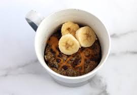 Banana Chocolate Chip Flax Mug Muffin