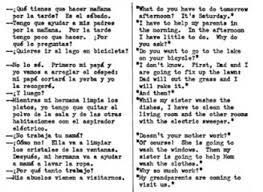 Spanish 1 2 Bilingual Spanish English Dialogue Chores Tpt In simply scripts, on the contrary, you may find virtually any movie or series in english, and that would be the actual downloadable script. spanish 1 2 bilingual spanish english dialogue chores