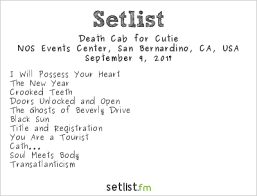 Doors unlocked and open is the fourth song on death cab for cutie's seventh album codes and keys. High And Low Festival Recap Setlist Fm