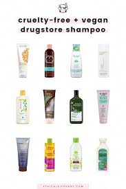 List Of Cruelty Free And Vegan Shampoo Brands Available At Your Local Drugstore No Animal T Drugstore Shampoo Cruelty Free Hair Products Cruelty Free Shampoos
