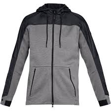Under Armour Mens Unstoppable Coldgear Swacket Charcoal Black